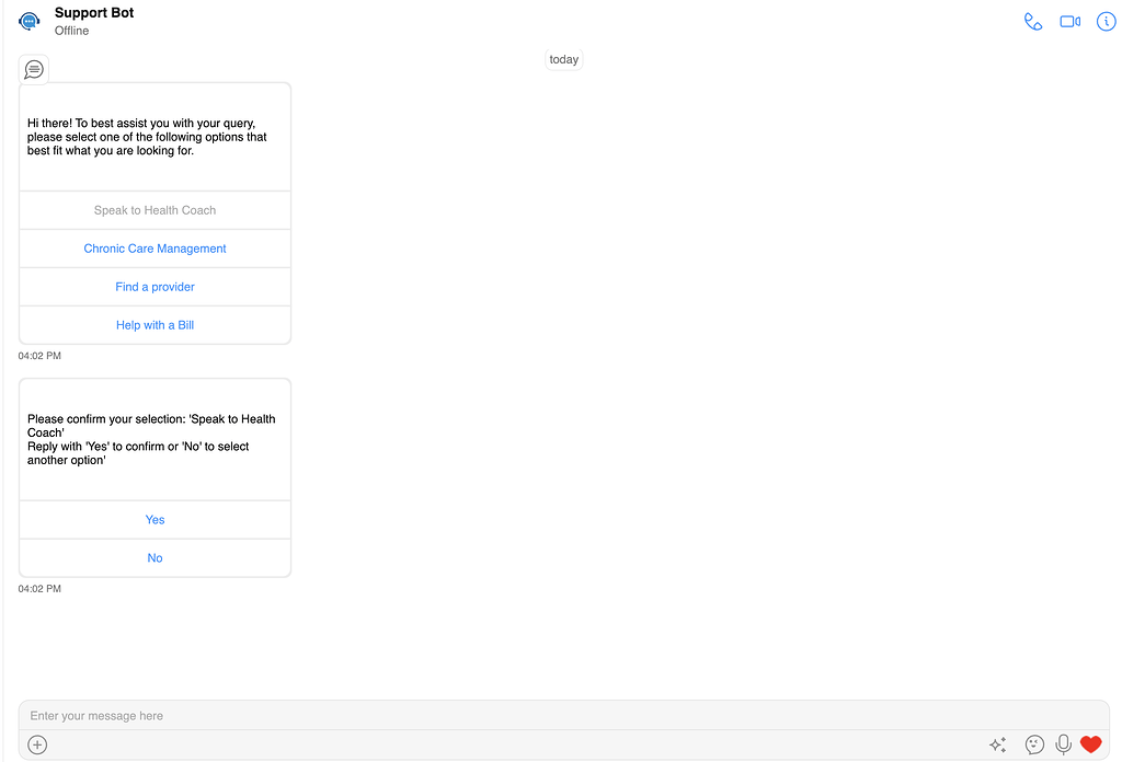 How to send an interactive message via API - How-To Guides - CometChat ...