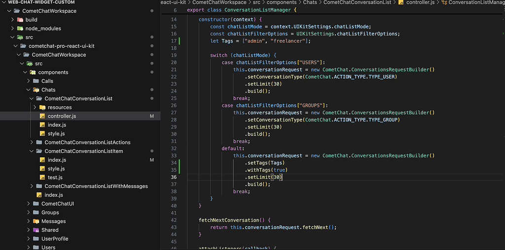 Chat Widget: How to create a custom build of Widget - How-To Guides ...
